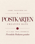 COME TOGETHER #1 Postkarten - Cozy Winter
