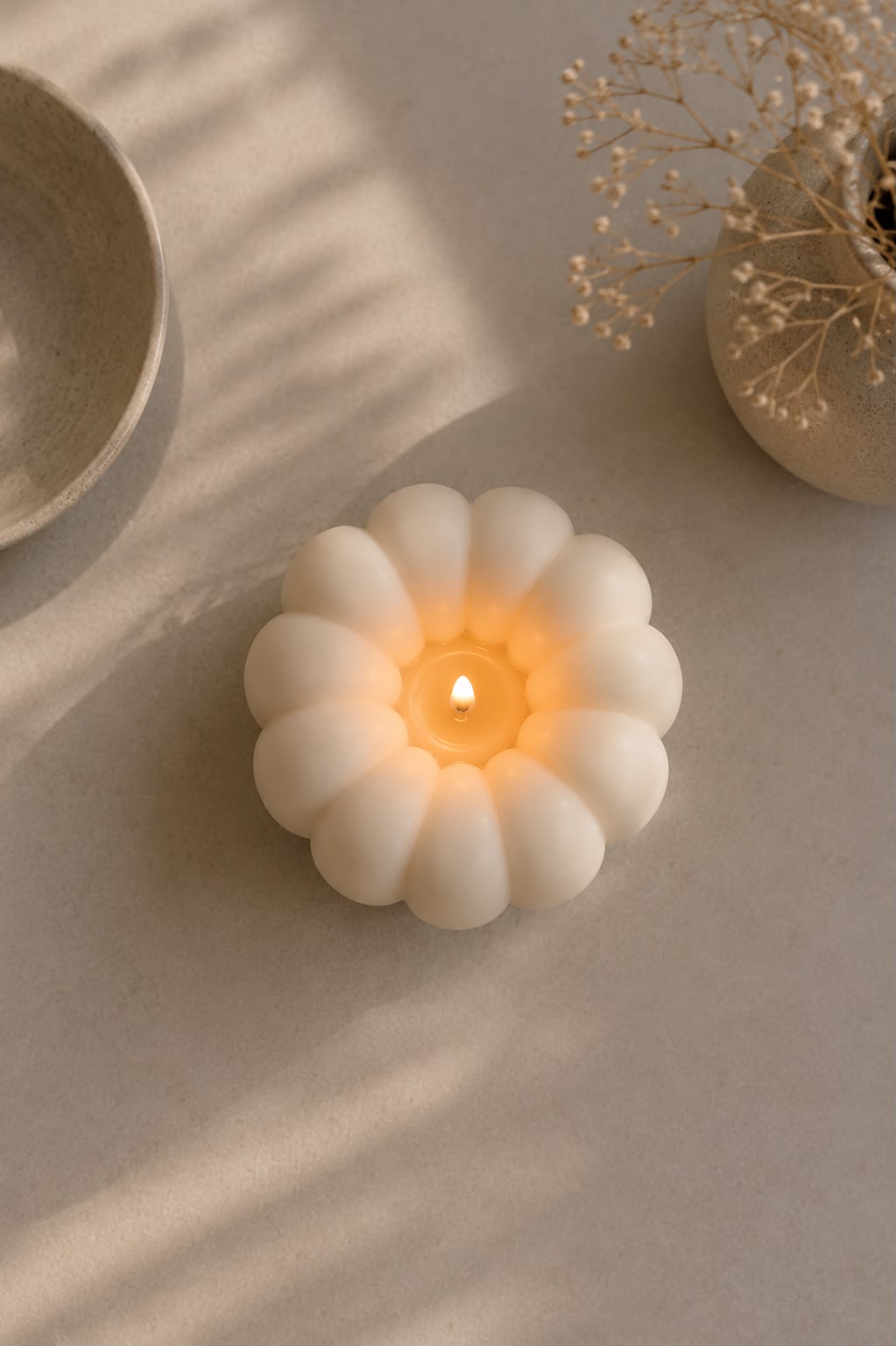 Pumpkin Candle Big