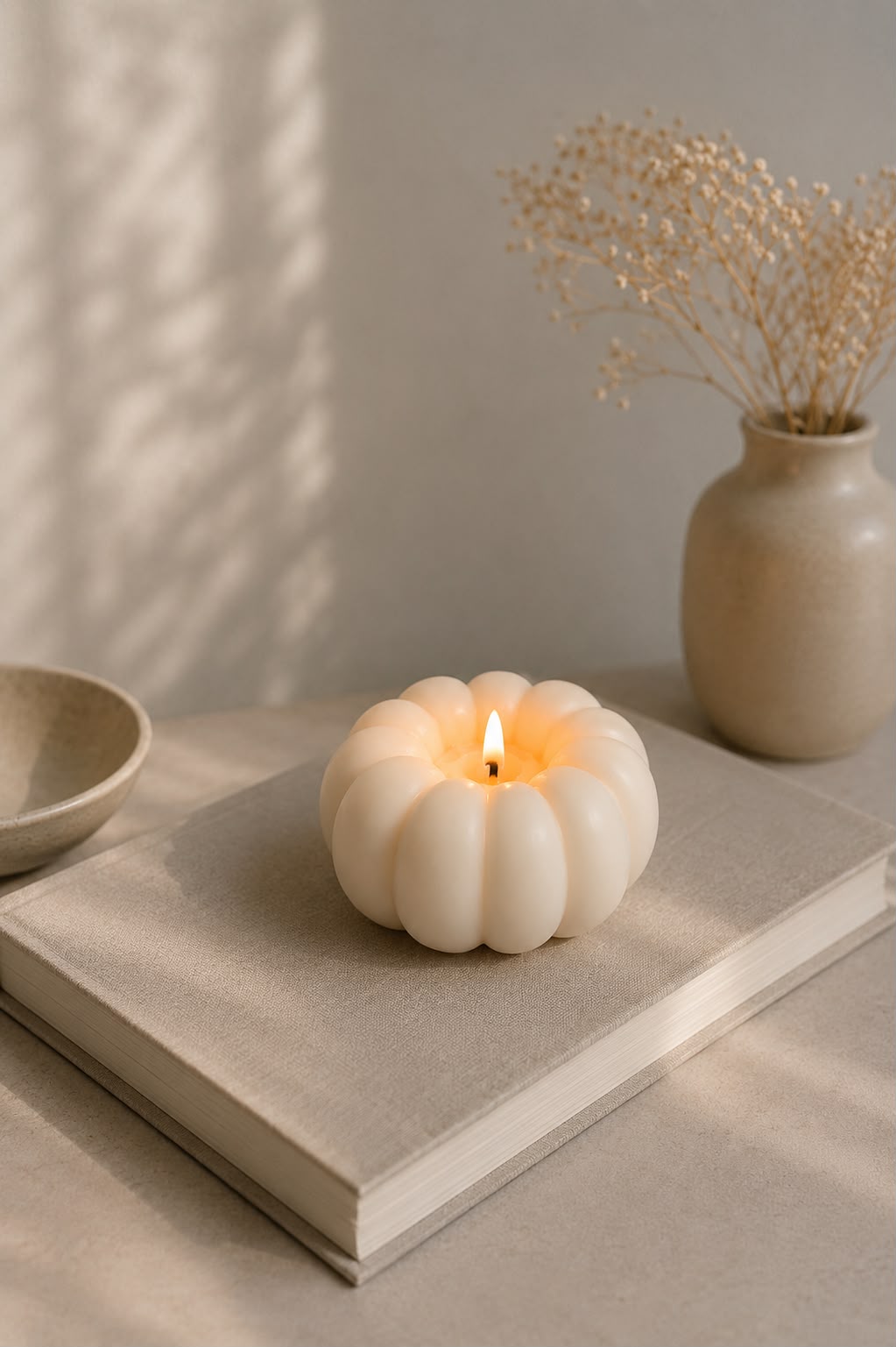 Pumpkin Candle Big
