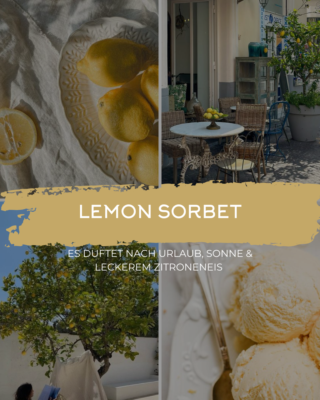 Duftkerze Lemon Sorbet