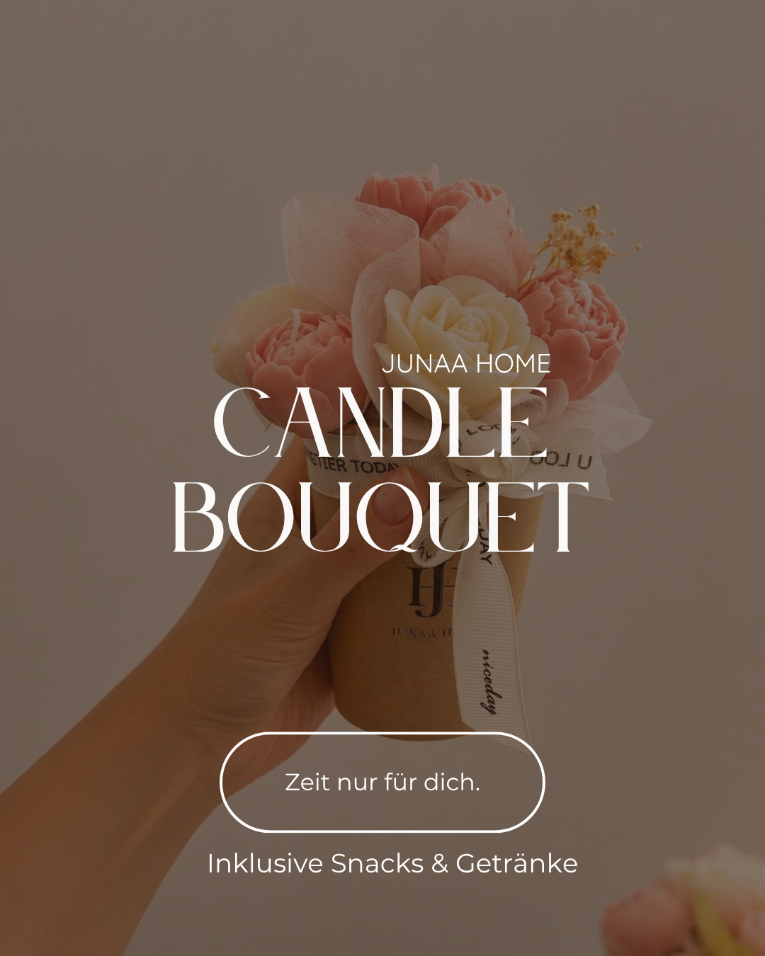 15.Oktober 2026 18-20 Uhr Wine & Candle im Blumencafe