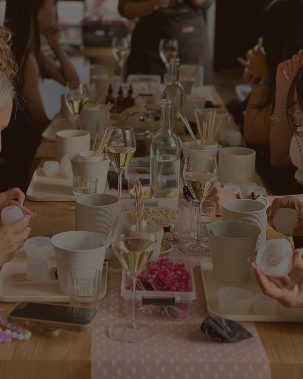 15.Oktober 2026 18-20 Uhr Wine & Candle im Blumencafe