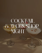 07. November 2026 18-20 Uhr Cocktail Candle Workshop im Blumencafé