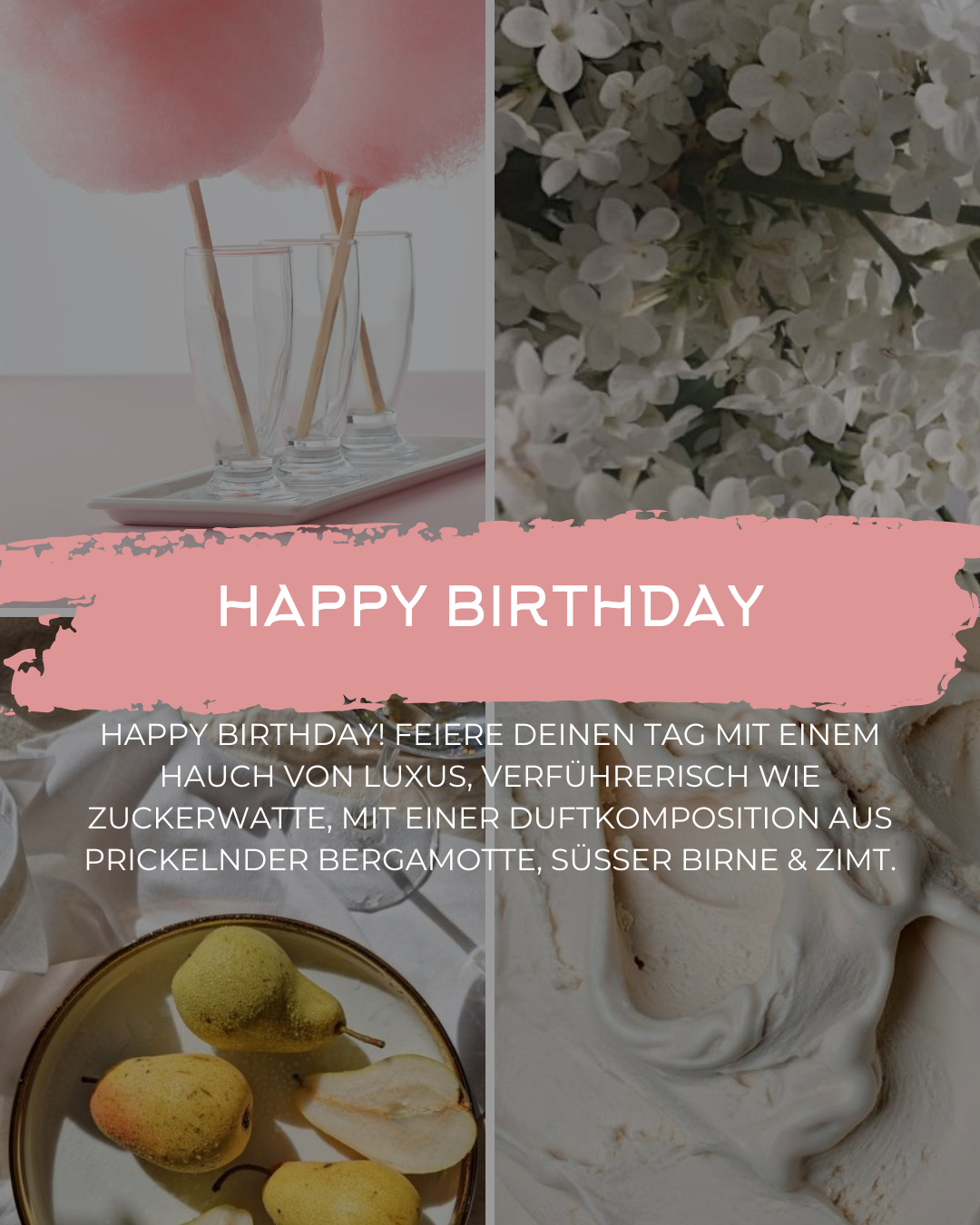 Duftkerze Happy Birthday