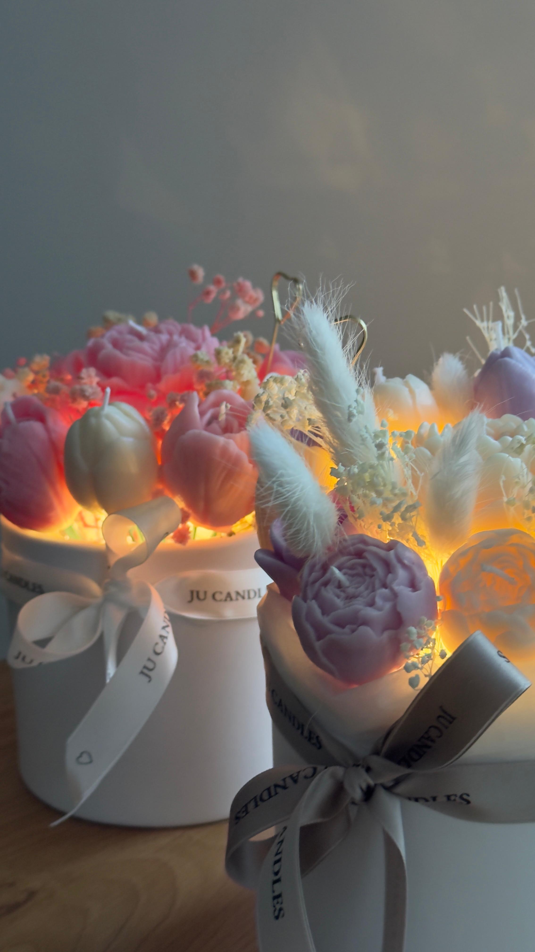 25.März 2026 17-20 Uhr  | Candle Bouquet Workshop- Innsbruck
