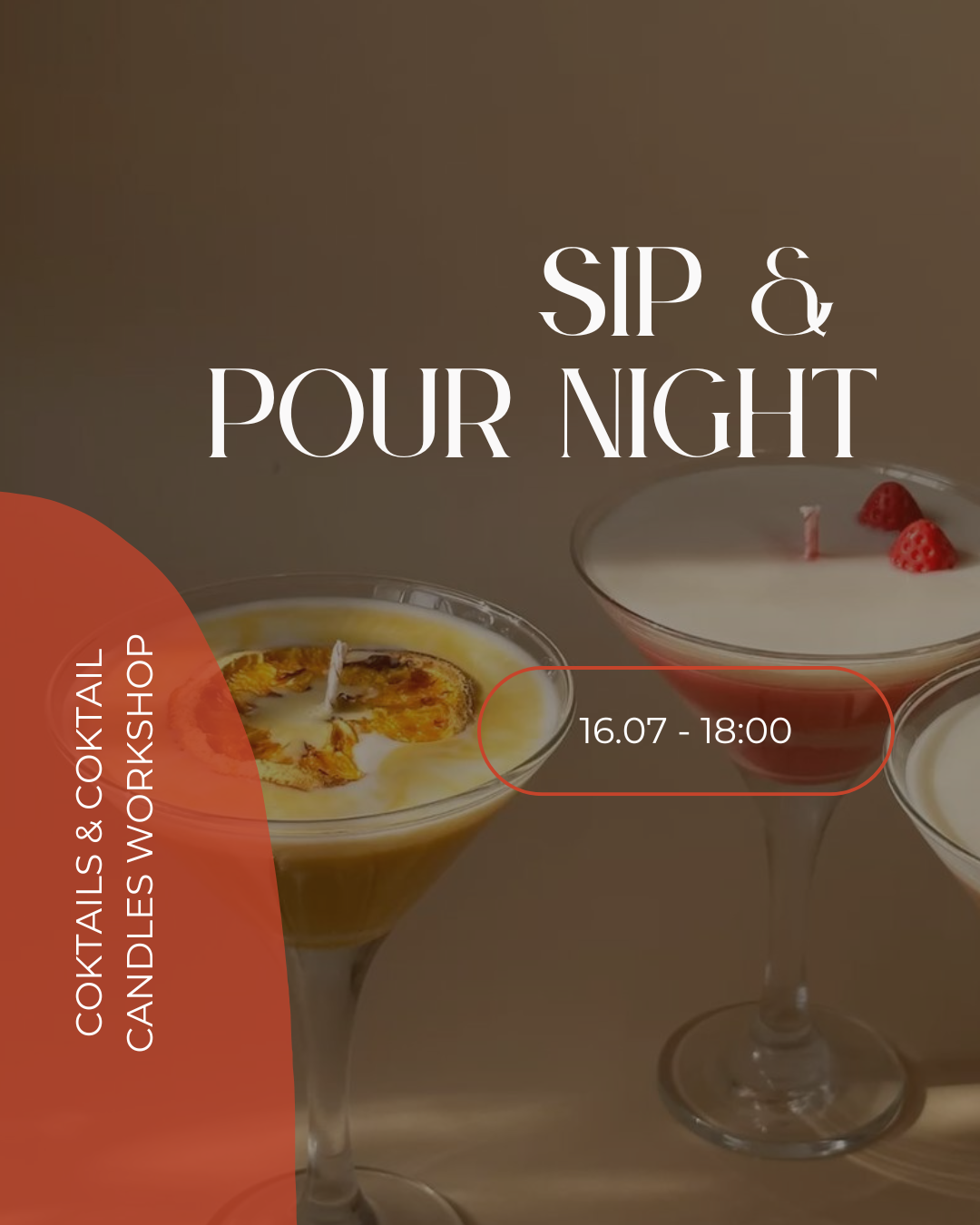 16.Juli 2026 18-20 Uhr  Sip & Poure Night im Blumencafe