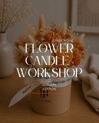 27. Oktober  2026 18-20 Uhr Flower Candle " to go" Workshop Autumn Edition im Blumencafe