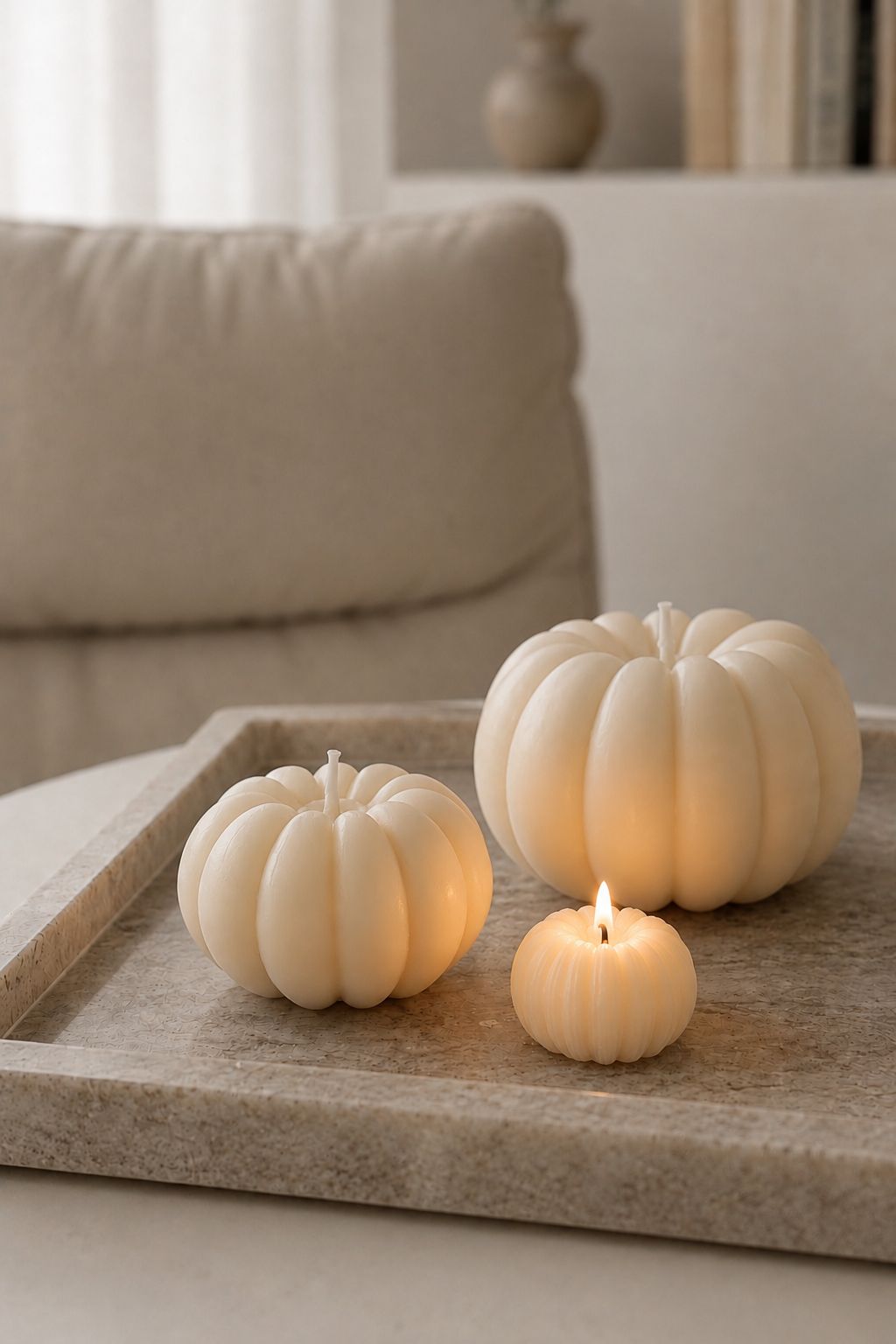 Pumpkin Candle small