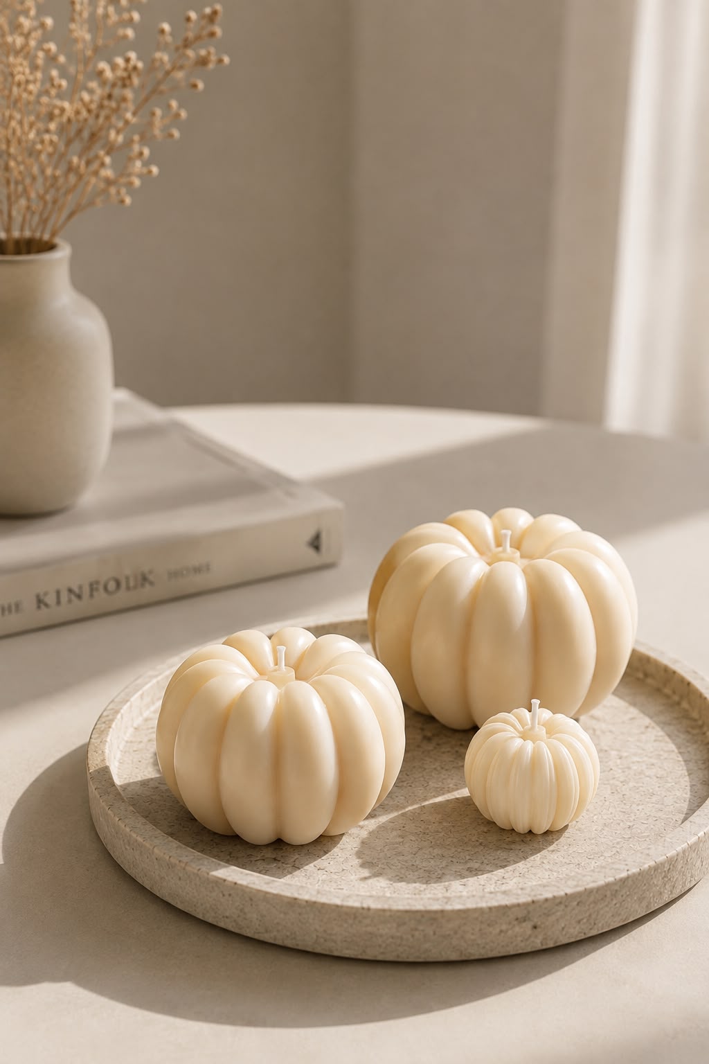 Pumpkin Candle Big